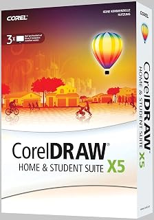 Corel DRAW Graphics Suite X5 Home & Student 3-PC BOX