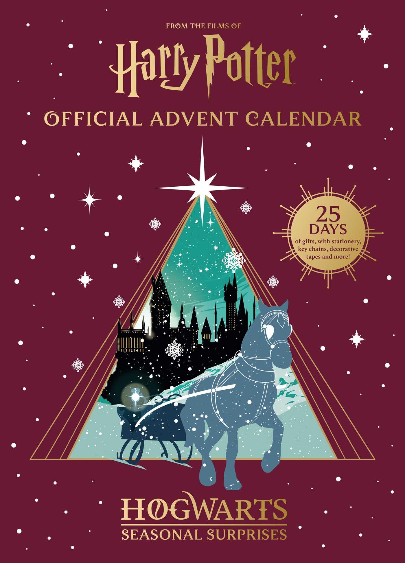 Harry Potter Official Advent Calendar Hogwarts Seasonal Surprises: 25 Days of Gi