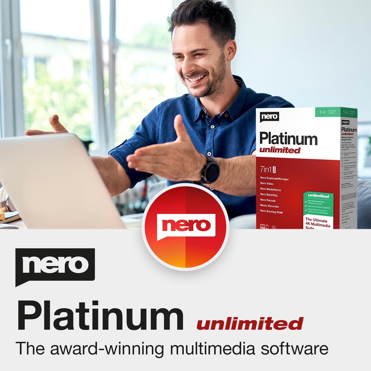 Nero Platinum Unlimited | All-in-One Multimedia Suite for Video Editing, Photos,