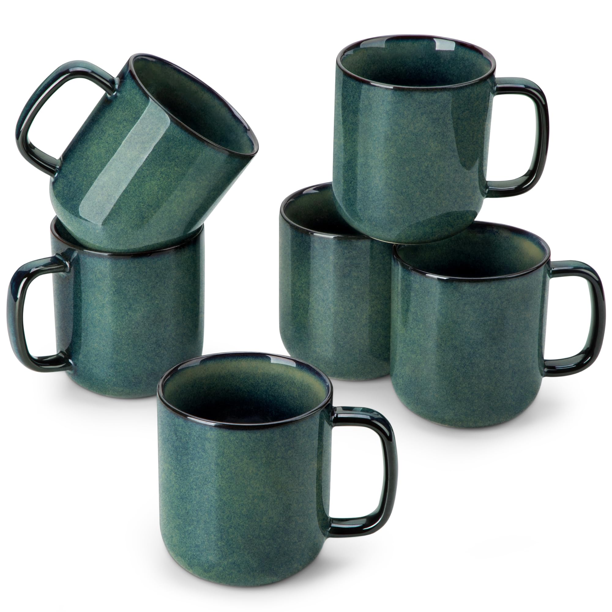 vancasso STARRY Coffee Mugs Set, 16 oz Ceramic Coffee Cups for Americano Hot Tea