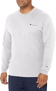 Champion Classic Tee Men's T-Shirt White - Left Chest Script S