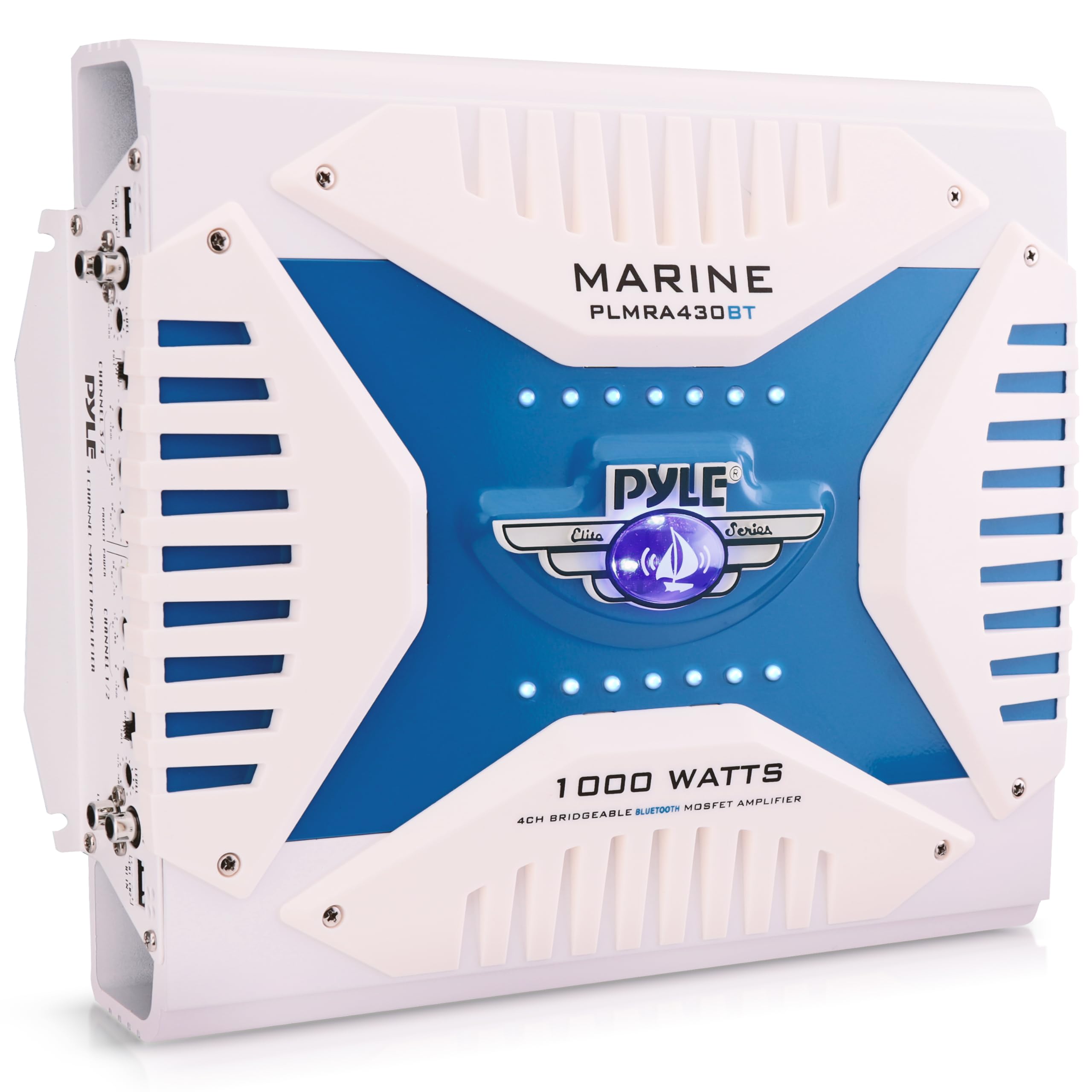 2.1 Bluetooth Marine Amplifier Receiver - Waterproof 4 Channel Wireless Bridgeab