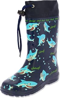Beck Sharks Boys Rain Boots,