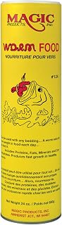 Magic Bait 24-Ounce Worm Food Can, Yellow