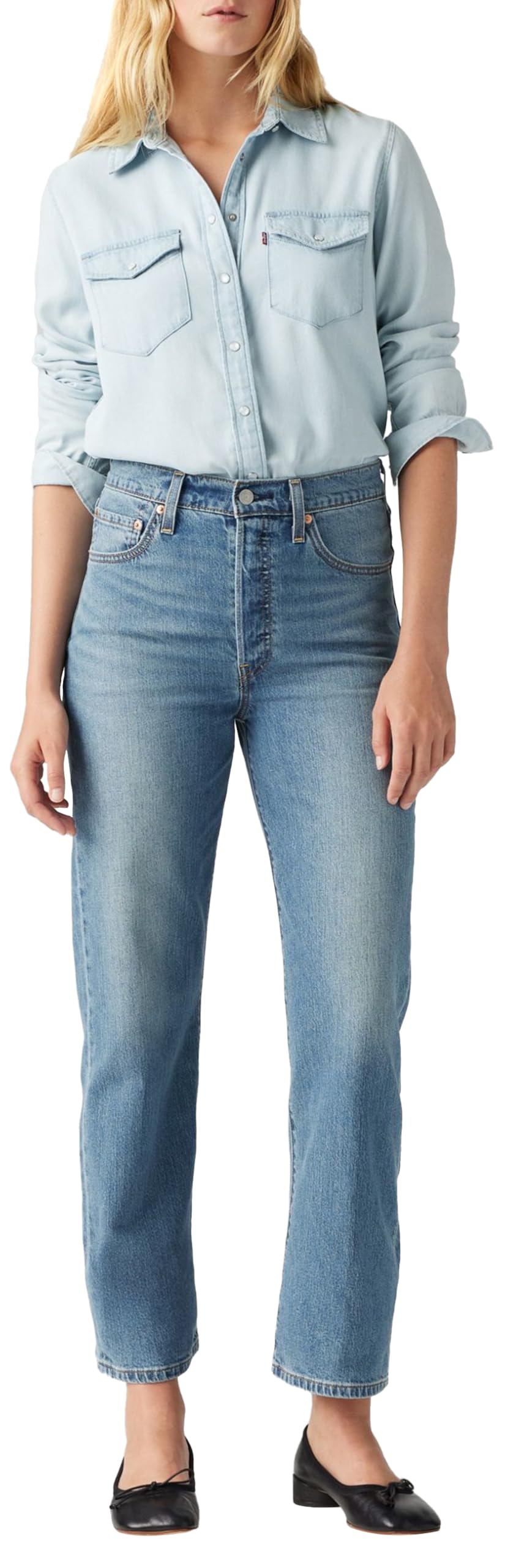 Levi's Womens Ribcage Straight AnkleJeans