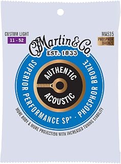 Martin MA535 Authentic Acoustic - SP - Phosphor Bronze CustomLight ( 11-52 )