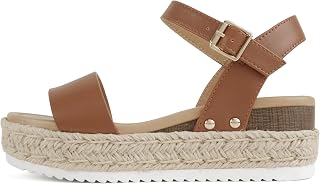 Soda Theme:, Women's Espadrilles Wedge Sandal