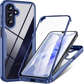 ottpluscase for Samsung A26 5G Phone Case,[Samsung Galaxy A26 5G Phone Case with Built-in Screen Protector],360° Shockproof Military Grade Protection, Rugged Bumper Cover for Samsung A26 5G,Blue
