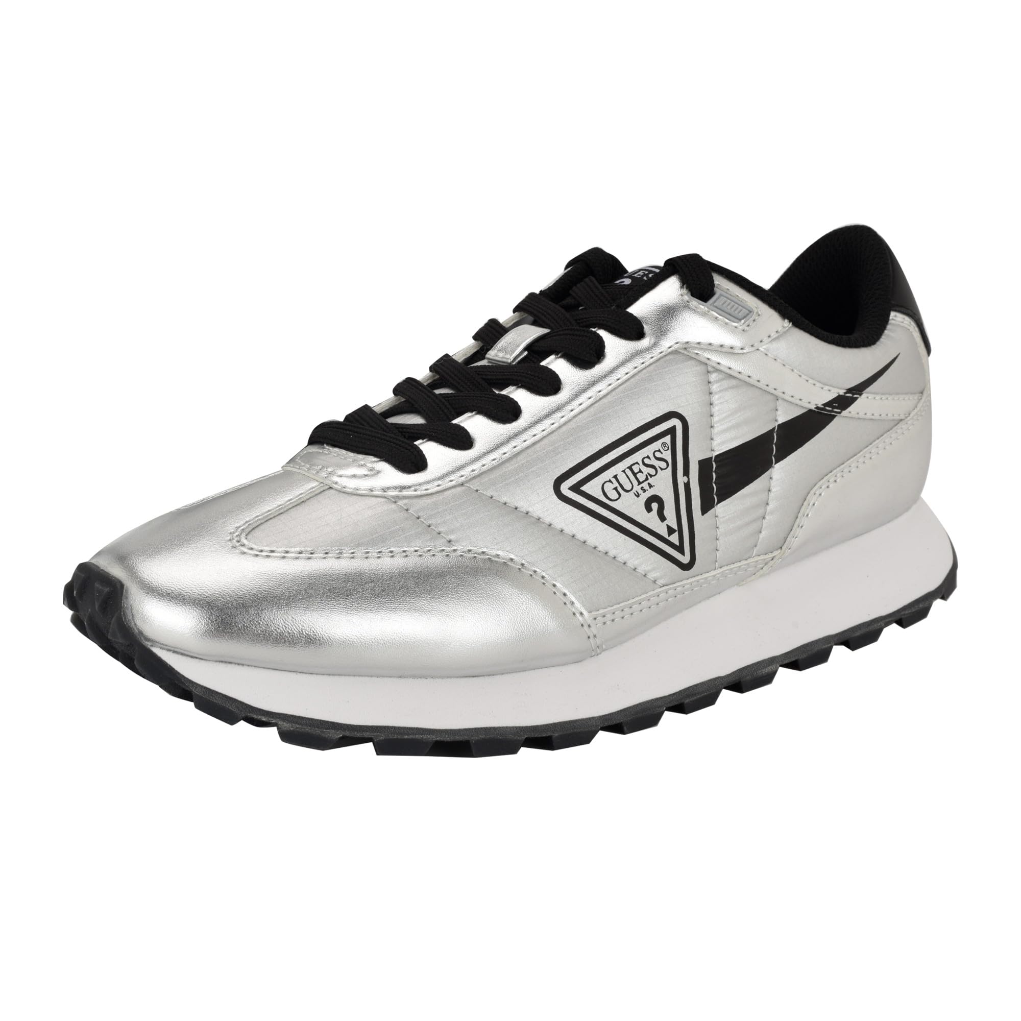 GUESS Dorion Men's Sneakers, Silver 040, EU 44 - UK 10