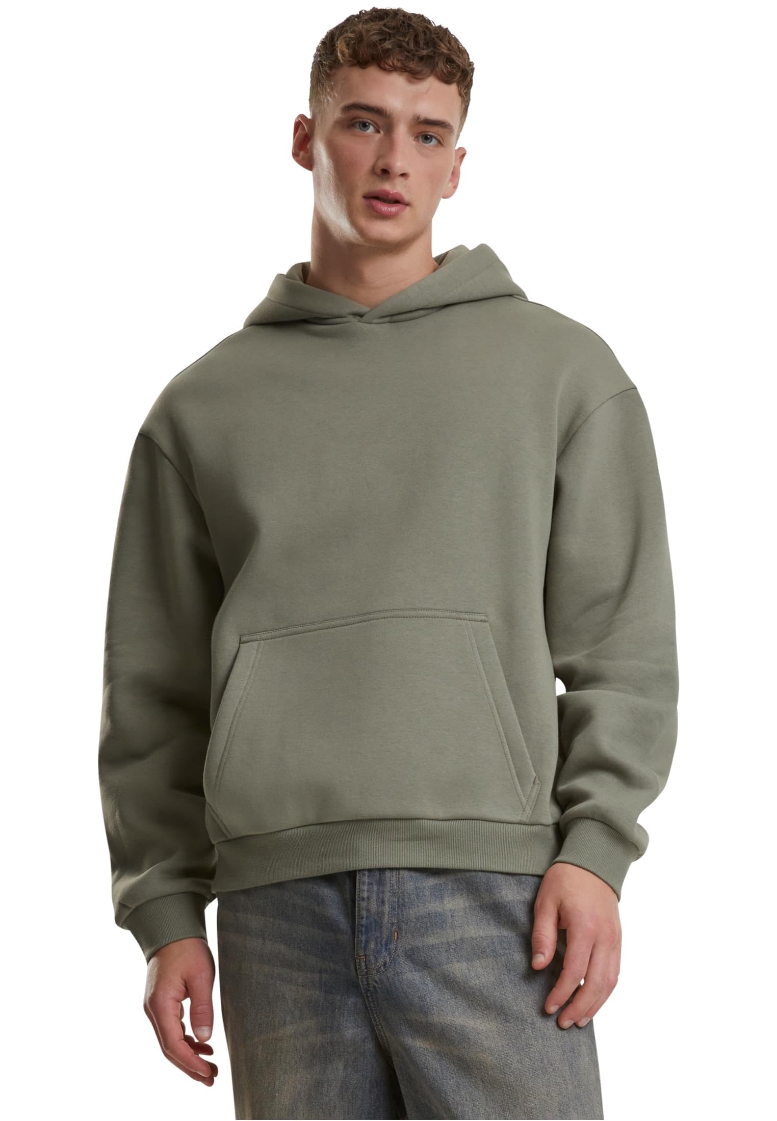 Urban Classics Men's Tb6750-fluffy Hoody Hooded sweatshirt (pack of 1)