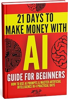 AI Guide for Beginners: How to Use AI Prompts & Master Artificial Intelligence in 4 Practical Days (21 Days To Make Money With AI Book 1)