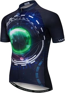 weimostar Cycling Jersey Mens Bike Jersey MTB Bicycle Summer Short Sleeve Cycling Shirt Tops