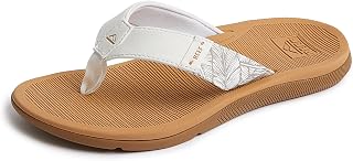 REEF Santa Ana Womens Flip Flop, Arch Support, Water Friendly, Non Marking Outsole