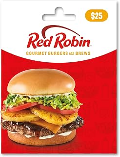 Red Robin Physical Gift Card - $25