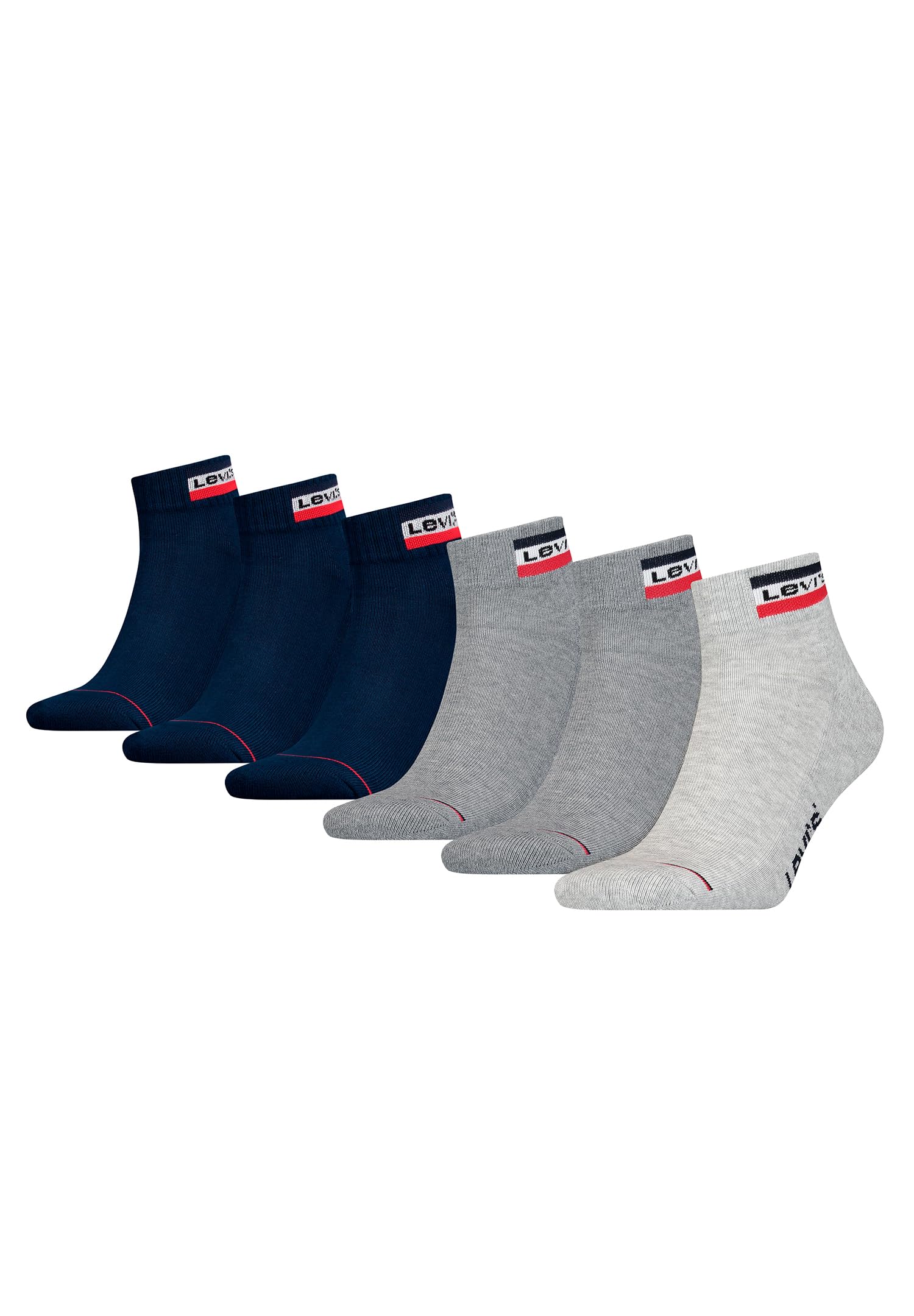 Levi's Quarter Socks Unisex Pack of 2