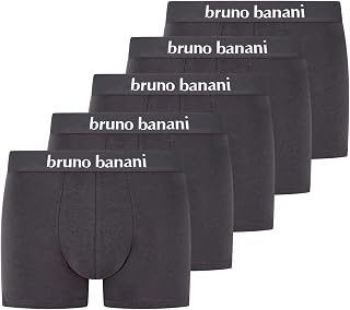 bruno banani Boxershorts Herren Contest aus Baumwolle - 5er Pack