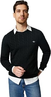 Gant Cotton Cable C-Neck Men's Pullover