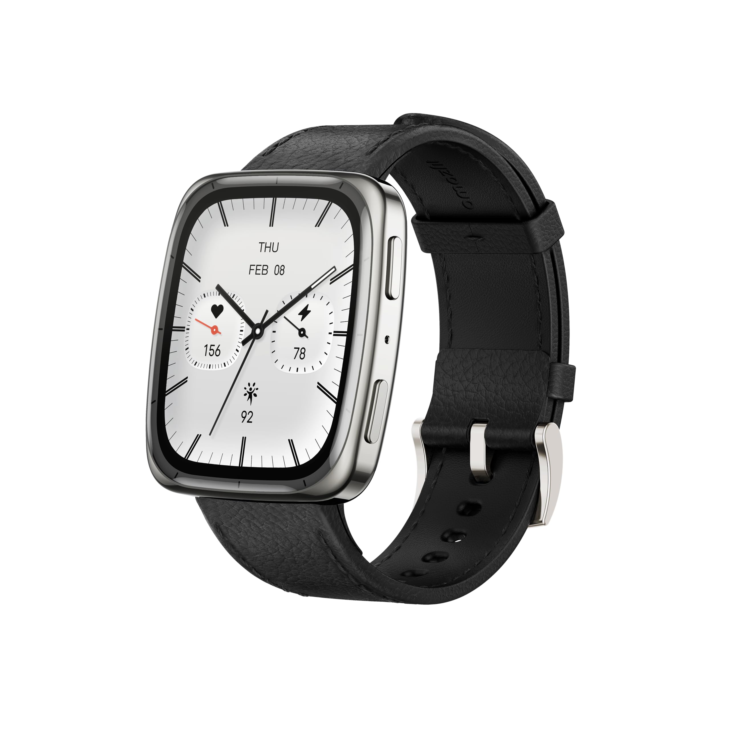 Amazfit Active 2 Smartwatch 43 mm 1.75 Inch AMOLED Display, Offline Maps with GP