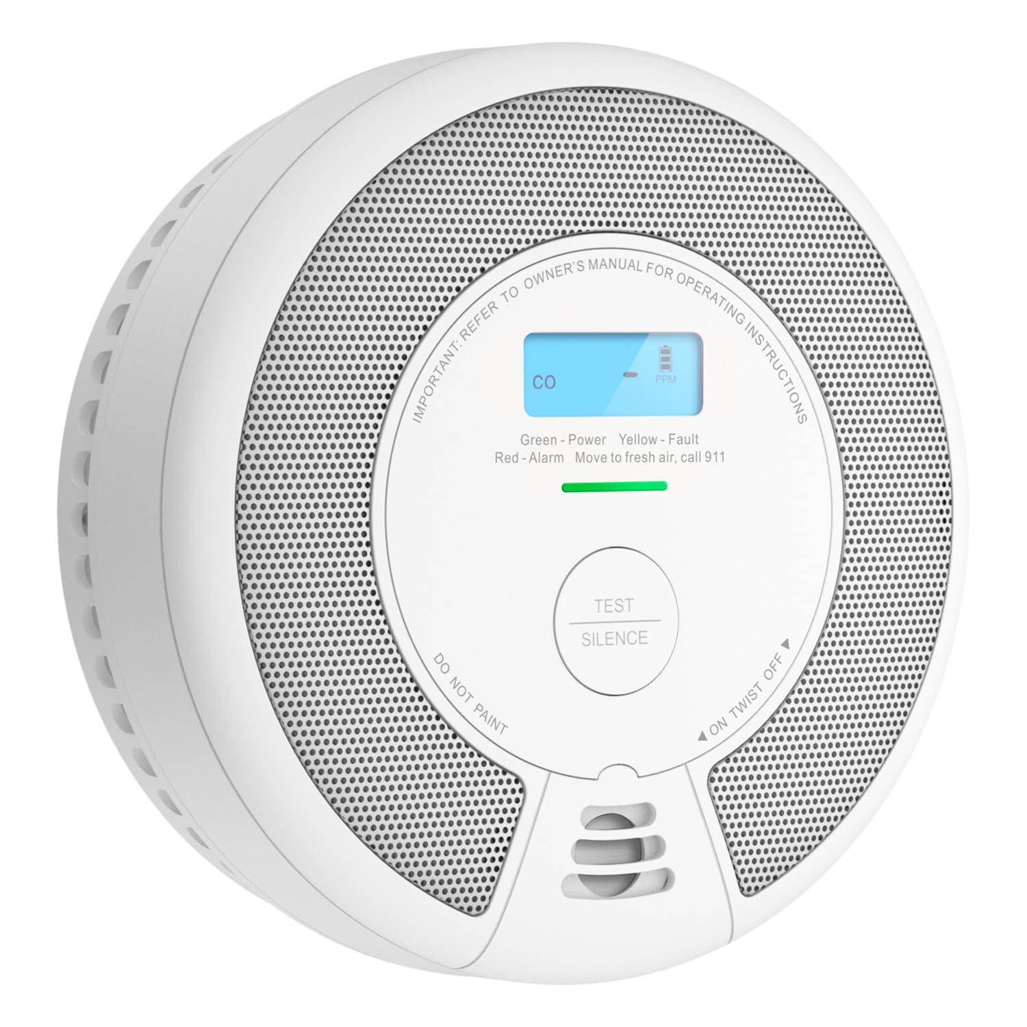 X-Sense Smoke Detector Carbon Monoxide Detector Combo, SC07, 1-Pack | 10-Year Se