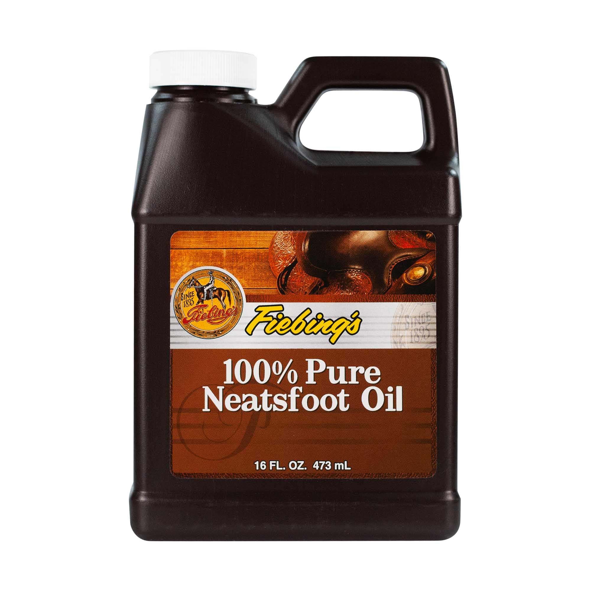 Fiebing's 100% Pure Neatsfoot Oil 16 oz - Leather Conditioner & Preservative wit