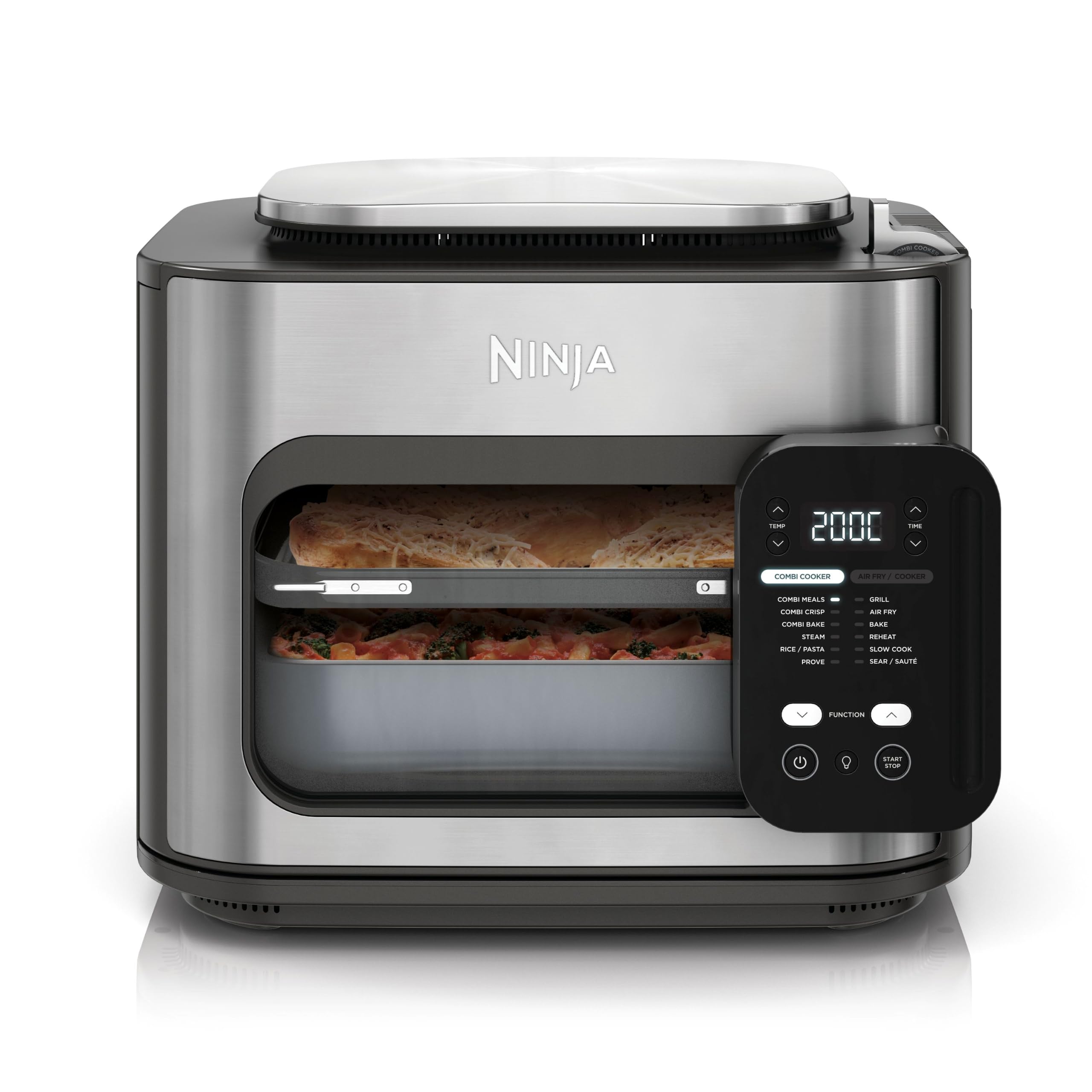 Ninja Combi 12-in-1 Multi-Cooker, Oven & Air Fryer, Grey, SFP700UK