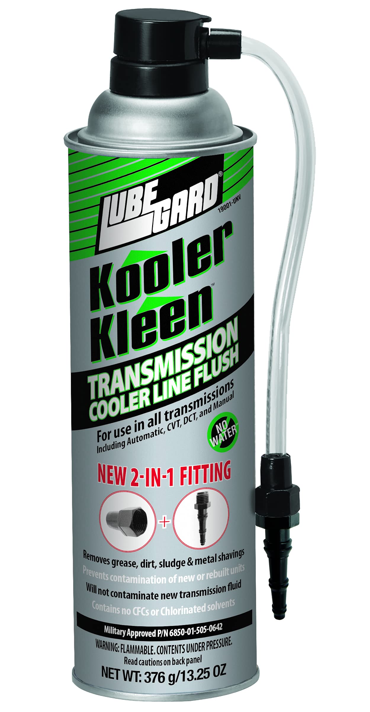 Lubegard 19001-UNV Kooler Kleen Transmission Cooler Flush, 13.25 oz. | 2-in-1 Fi