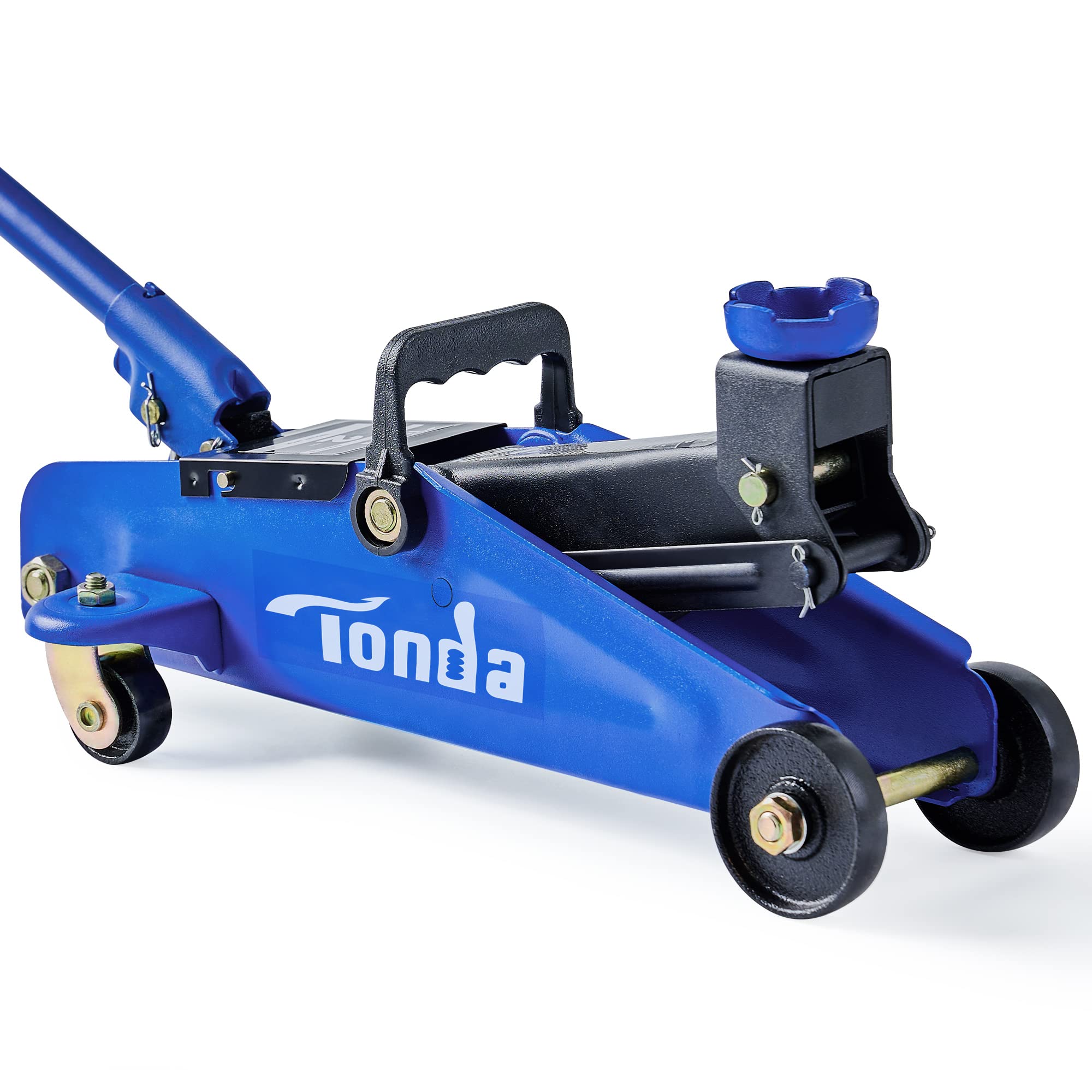 TONDA Floor Jack, 3,800 lb Hydraulic Car Jack, 4.9"-11.8", Blue | BUIL