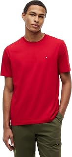 Tommy Hilfiger Men's Light Interlock Teemw0mw37508 T-Shirts (Pack of 1)