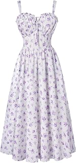 Scarlet Darkness Floral Corset Dress Summer Dresses For Women 2025 Milkmaid Dress Fairy Dresses Cottagecore