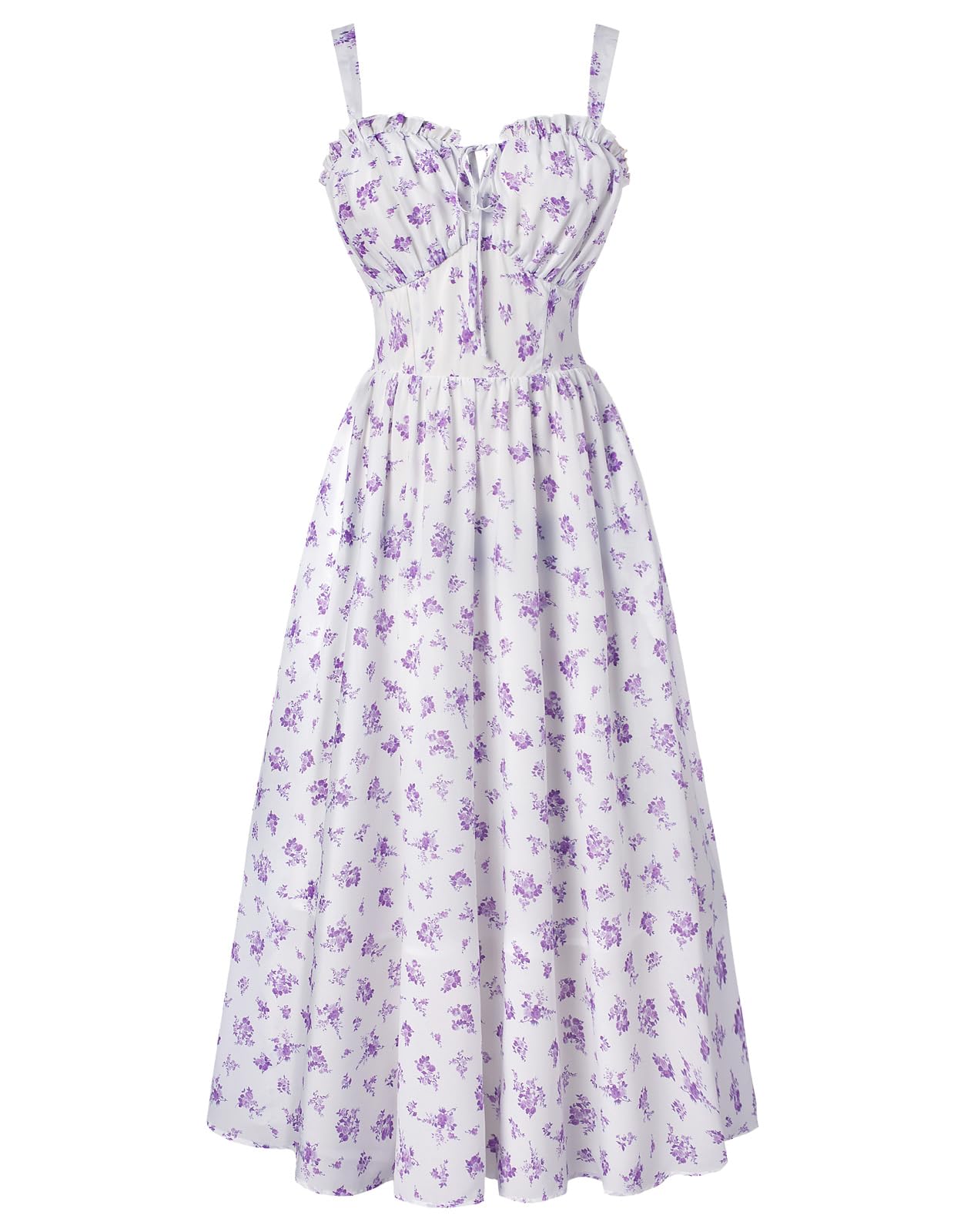 Scarlet Darkness Floral Corset Dress Summer Dresses For Women 2025 Milkmaid Dres