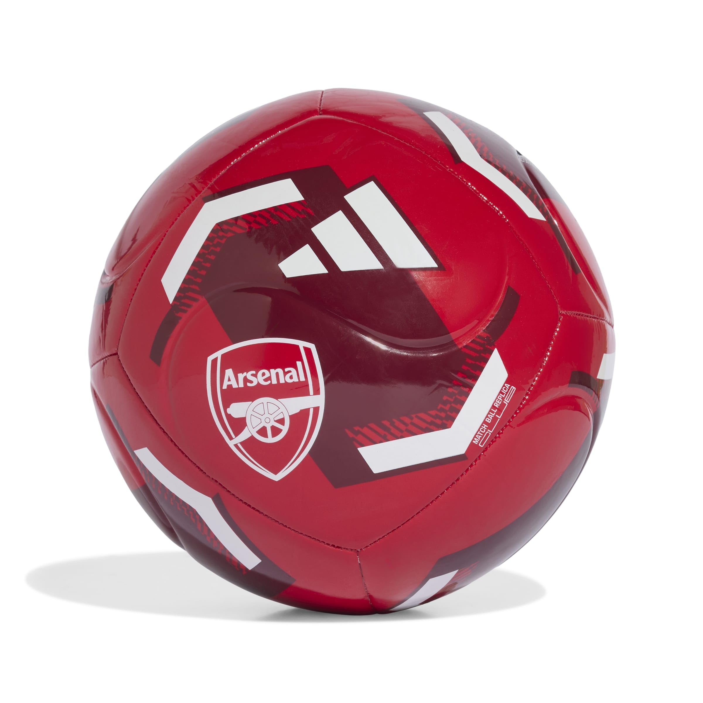 adidas Unisex Arsenal Home Club Recreation Ball, better scarlet/team coll burgun