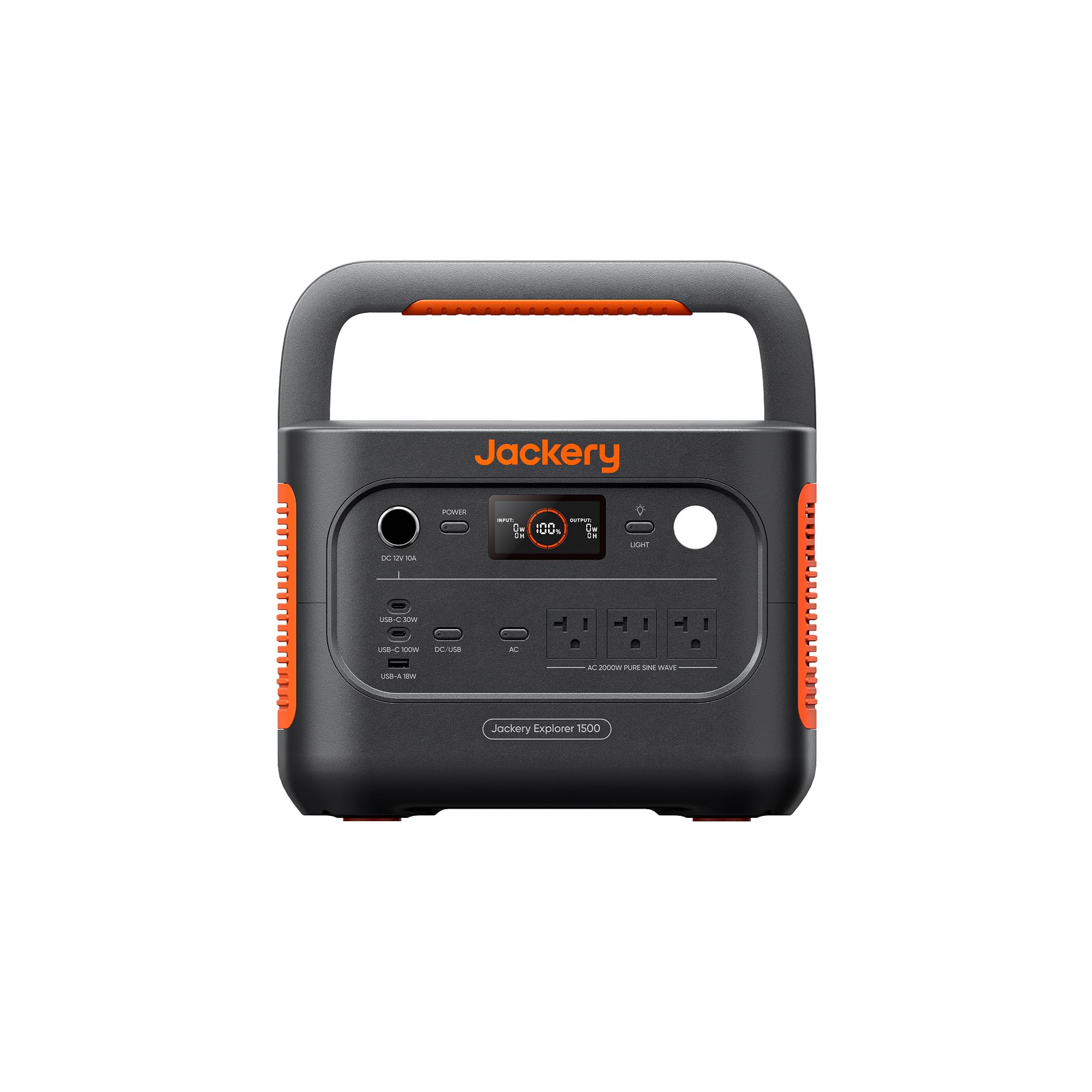 Jackery Explorer 1500 v2 Power Station,1536Wh,2000W Output