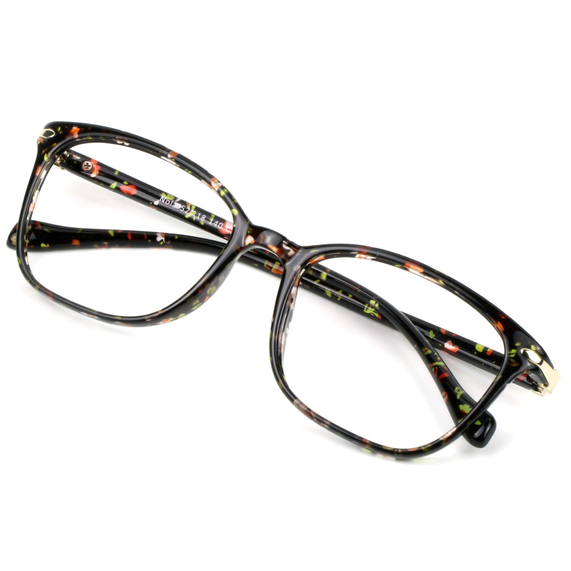 VisionGlobal Blue Light Blocking Glasses for Women, Anti Eyestrain, Computer Rea