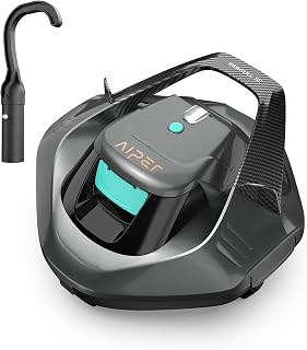 (Renewed) AIPER Seagull SE Cordless Robotic Pool Cleaner with 100 Mins Runtime, Powerful 1320GPH Suction, Smart Self-Parking, Pool Vacuum for Above Ground Pools up to 860 Sq.ft