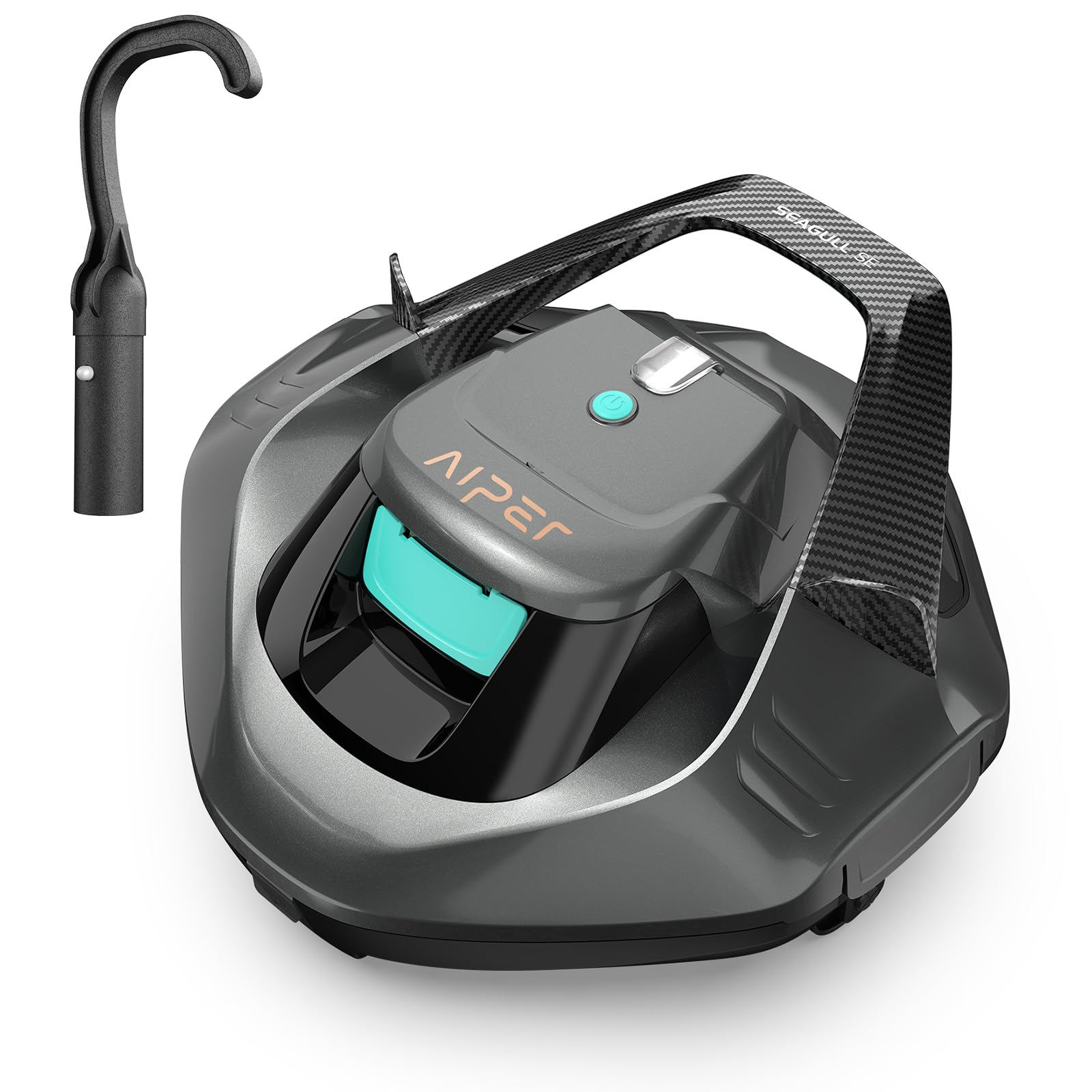 (Renewed) AIPER Seagull SE Cordless Robotic Pool Cleaner with 100 Mins Runtime, 