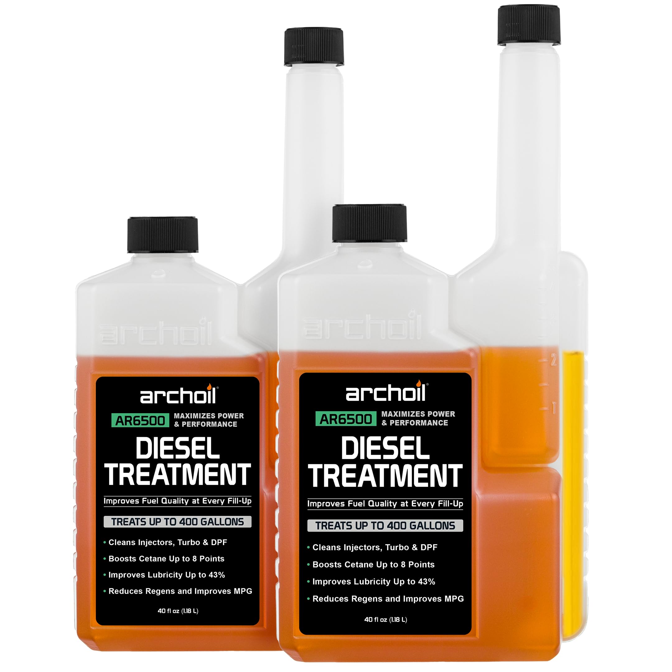 Archoil AR6500 Diesel Treatment (Two Pack) - Treats 800 Gallons - Additive for A