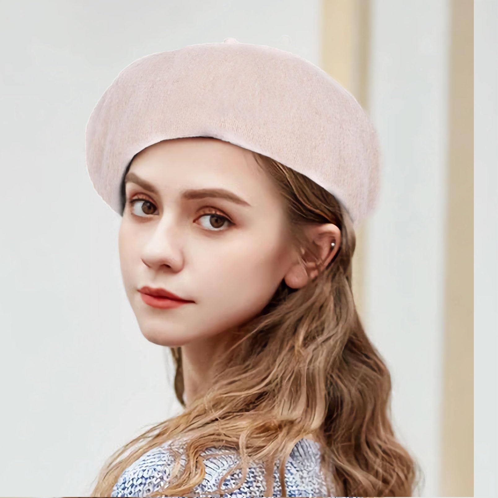 Fashion French Beret Classic Wool Beret Artist Painter Hat Costume Hat Winter Au