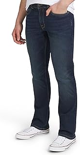 Quiksilver Mens 5 Pocket Straight Fit Stretch Waist DenimJeans