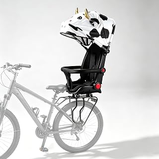 OUSEXI 2026 Rear Child Bike Seat,Kids Seat for Adult Bike, Toddlers Rear Mount Bike seat Design for Children Aged 2 to 8 Years Old, Rear Frame Mounted Baby Bike Seats Kids Safety Upgrade
