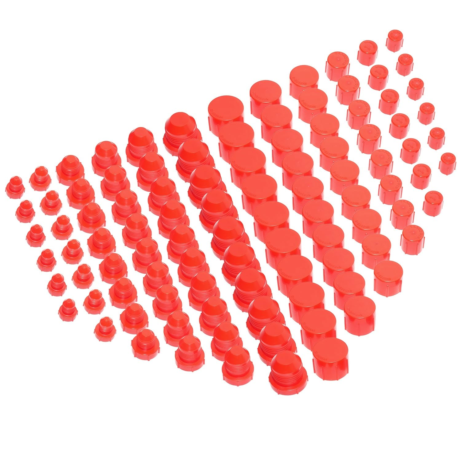 144 Pcs Plastic Caps and Plugs Kit for an-3 to AN-12 Fluid Lines Hoses | Automot