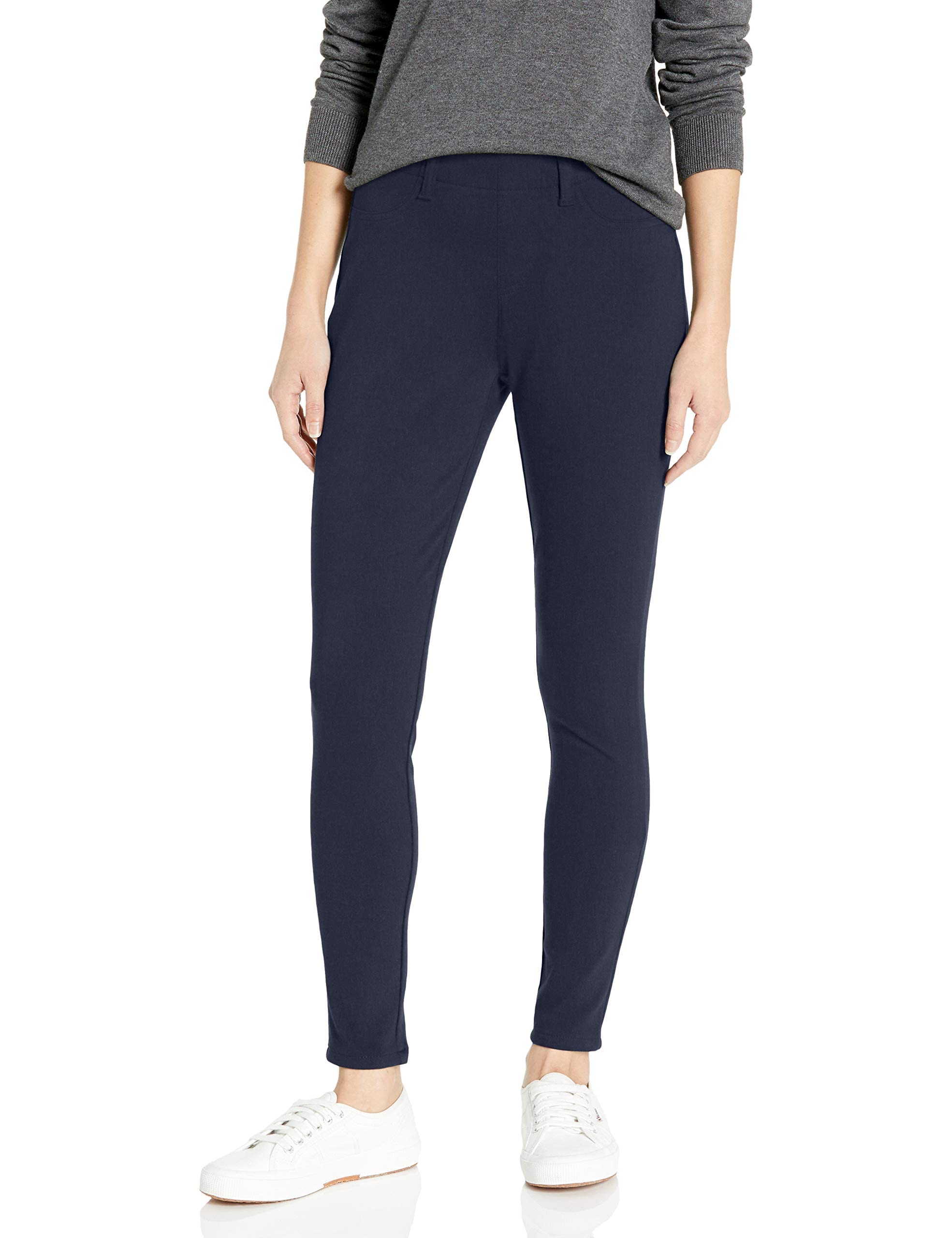 Amazon Essentials Women's Pull-On Mid Rise Stretchy Knit Jegging