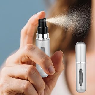 Perfume Atomizer Portable Mini Travel Perfume Refillable Cosmetic Container Lightweight 4.8g