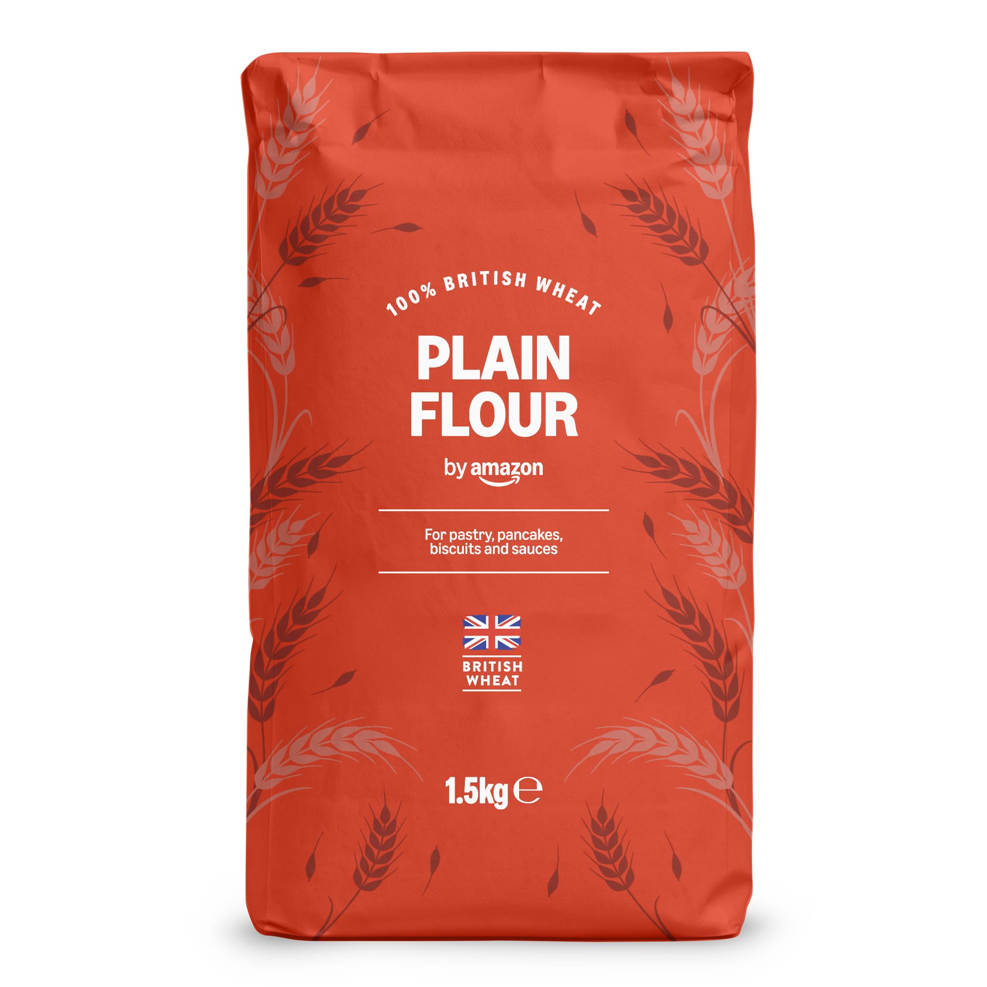 by Amazon Plain Wheat Flour, 1.5kg, Great for for Baking