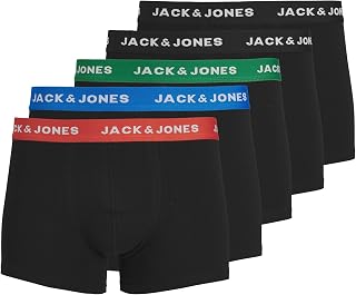 Jack & Jones Jachuey Trunks 5 Pack Noos Men's Boxer Shorts (Pack of 5)