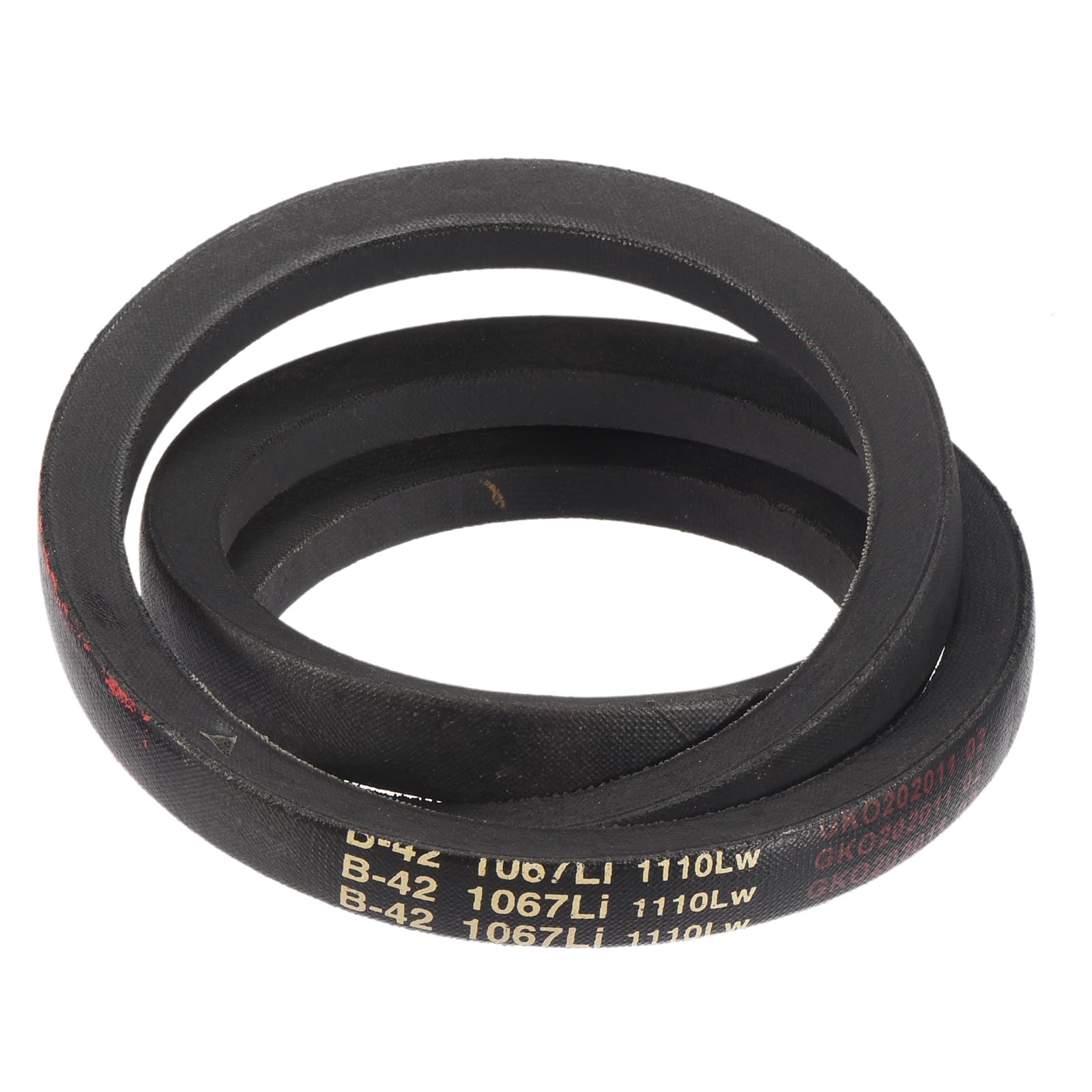 uxcell 3 Pack B-42 Classic Wrapped V-Belt, 44" Outside Circumference Wrapped Ind