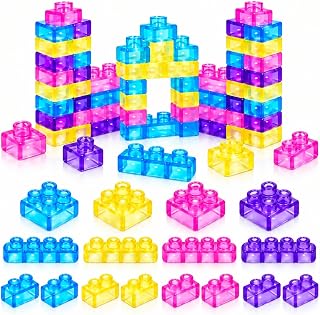 𝟒𝟎𝐏𝐜𝐬 Jelly Blocks Soft TPE Sensory Building Blocks | Safe TPE Jelly Blocks, Stretchable Fidget Toy For Sensory Relief & Creative Play