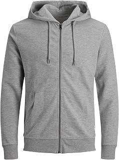 JACK & JONES Male Kapuzenjacke Einfarbig Kapuzenjacke