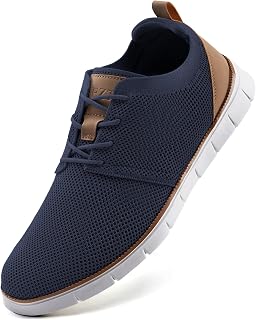 LEZTA Men's Shoes Dress Shoes Oxfords Sneakers Breathable Mesh Business Sports Shoes Walking Shoes Comfortable Tennis Shoes