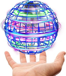 XINHOME Flying Ball, Authentic Toy, Fun, Flashing UFO Toy, Flying Ball, Boomerang, Spinner, Hand Controller, Mini Drone, Popular, For Kids, 2, 3, 4, 5, 6, 7 Years Old, Boys, Girls, Christmas Gift