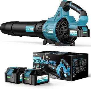 2026 Upgrade Leaf Blower Cordless,8000mAh with Fast Charger, Lightweight | Electric Garden Blowers,Turbo Boost,257 km/h & 3 Speed Mode for Leaf, Lawns, Patios,Snow,Dust and Debris, with Shoulder Strap